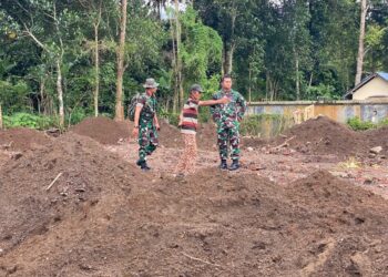 Kodim 0208 Asahan Gelar Patroli Kamtibmas, Dandim Tinjau Poskamling di Wilayah Kisaran Barat