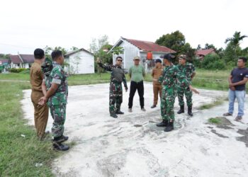 Kodim 0208 Asahan Gelar Patroli Kamtibmas, Dandim Tinjau Poskamling di Wilayah Kisaran Barat