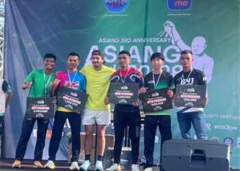 Brajamusti Runner Raih Podium Dalam Event Run For Nation Dan Asiang Run 2025