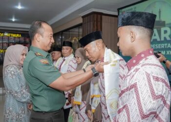Kodam XV/Pattimura Berangkatkan 15 Personel Laksanakan Ibadah Umrah