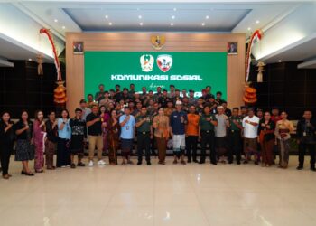 Kodam IX/Udayana Perkuat Sinergi Bersama Pemerintah Melalui Komsos 2025