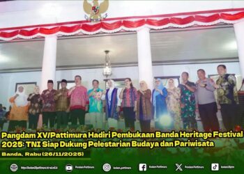 Pangdam XV/Pattimura Hadiri Pembukaan Banda Heritage Festival 2025: TNI Siap Dukung Pelestarian Budaya dan Pariwisata
