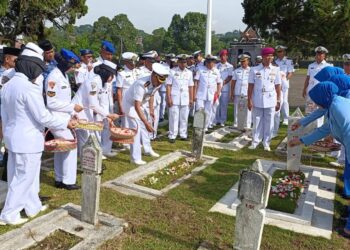 Jelang HUT Armada RI Ke-80 Tahun 2025, Prajurit Lanal Bandung Gelar Doa Bersama