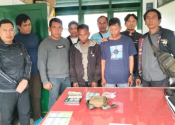 Intel TNI Ringkus Dua Pengedar Narkoba di Desa Kutapengkih Tanah Karo