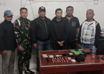 Unit Intel Kodim 0210/TU Respon Cepat, Tangkap Bandar Narkoba di Tarutung