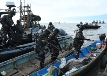 UNSUR TNI AL UNJUK KEMAMPUAN DALAM LATIHAN INTEGRASI TNI TAHUN 2025 DI BANGKA BELITUNG