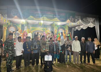 Babinsa Koramil 13/AN Hadiri Penutupan MTQ di Kecamatan Bilah Hulu