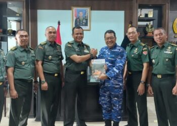 Wakil Uskup TNI-Polri Temui Kadisbintalad, Bahas Penguatan Peran Pastor Militer