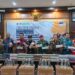 Komandan Puslatpurmar 7 Lampon Bersama Perwira Staf Hadiri Acara Pemusnahan Barang Ilegal Di Kantor Bea Cukai