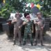 Komandan Resimen Kavaleri 2 Marinir Saksikan Penyematan Brevet Kehormatan Kavaleri Kajati Jatim