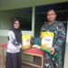 TNI DAN BULOG BERSINERGI GELAR PASAR MURAH DI KECAMATAN MUKOK KABUPATEN SANGGAU