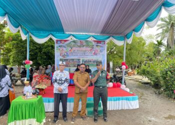 Babinsa Koramil 09/NL Hadiri HUT PGRI dan Hari Guru ke-80 di SDN 23 Bilah Hilir