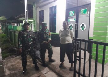 Patroli Gabungan Koramil, Polsek, dan Kecamatan Kedungwaringin Perketat Keamanan Wilayah