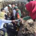 Dukung Percepatan Pembangunan, Anggota Koramil 0808/15 Gandusari Bersama Forkopimca Laksanakan Peletakan Batu Pertama Pembangunan KDKMP