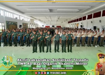 Akmil Laksanakan Sosialisasi Terpadu TWP AD Bagi Organik Akademi Militer