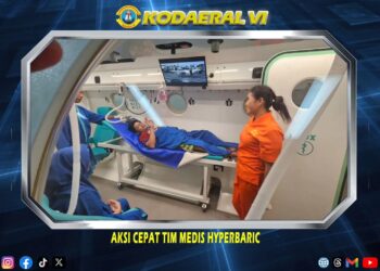 Aksi Cepat Tim Medis Hyperbaric Chamber Rumkit TNI AL Jala Ammari Kodaeral VI Selamatkan Penyelam Tradisional Alami Dekompresi