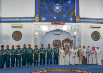 KOARMADA I GELAR DOA BERSAMA JELANG HARI ARMADA RI
