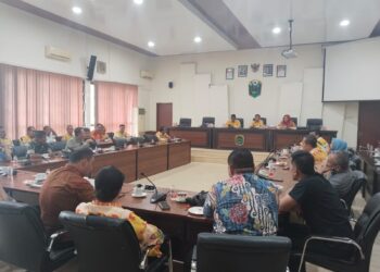 Siaga Bencana, Danramil 01/AK Hadiri Rapat Koordinasi Perkembangan Situasi Penanggulangan Bencana Alam Kabupaten Labuhanbatu Utara