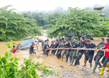 TNI Gerak Cepat di Aceh: Evakuasi, Bantuan Logistik, dan Posko Kesehatan Dimaksimalkan