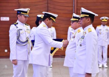 DANSESKOAL HADIRI SERTIJAB ASKOMLEK KASAL DI MABESAL