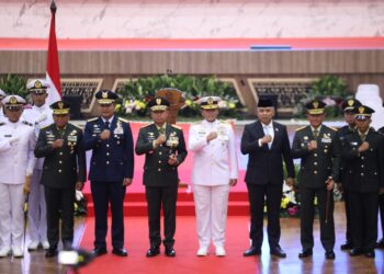 Wakasad Hadiri Pelantikan 51 Perwira Keahlian Khusus Dikmapa PK TNI