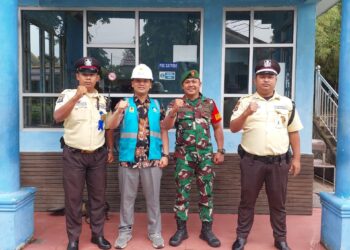 Ciptakan Keamanan Babinsa Komsos Dengan Security UPDL PLN Tuntungan