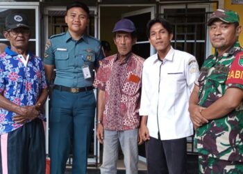 Peltu M Hasanuddin Laksanakan Patroli Bersama untuk Jaga Keamanan Desa Kampung Hilir