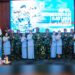 Panglima Korpasgat Beserta Ketua PIA Ardhya Garini Gabungan Korpasgat Mengikuti Apel Komandan Satuan TNI AU Tahun 2025