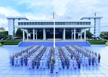 Danlanud Sultan Hasanuddin Hadiri Apel Komandan Satuan TNI AU 2025