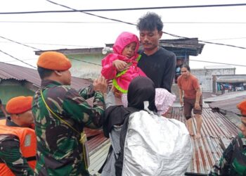Lanud Soewondo Dirikan Posko Terpadu Tanggap Darurat Banjir dan Longsor Tapanuli Tengah