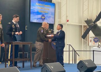 Perwira TNI AU Raih Overall Best International Student pada US Army Aviation Captains Career Course