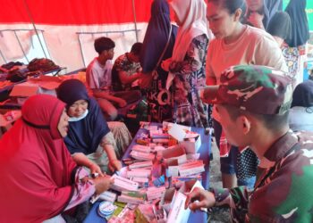 TNI Dirikan Pos Kesehatan Terpadu untuk Korban Banjir Aceh