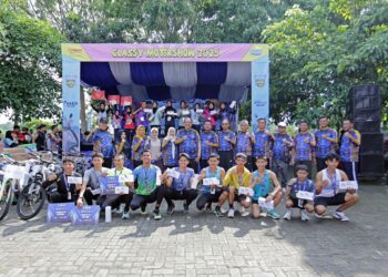DANDIM 0208 ASAHAN HADIRI KORPRI FUN RUN 5K TAHUN 2025 PERINGATI HUT KORPRI KE-54
