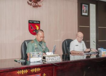 Kodam XV/Pattimura Laksanakan Entry Meeting Audit BPK RI