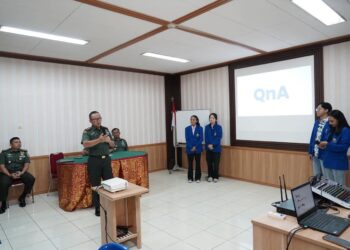 Pangdam IX/Udayana Gelar Kegiatan Sharing and Learning Bersama Mahasiswa Unwar