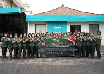 Kowad Kodam IX/Udayana Gelar Donor Darah Sambut HUT ke-64 KOWAD