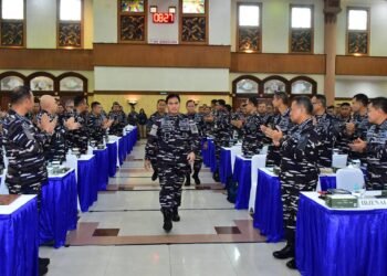 Komandan Lanal Bandung Hadiri AKS TNI Angkatan Laut Tahun 2025
