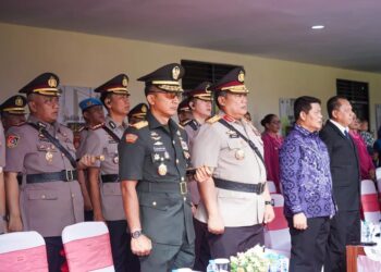 Kawal Sinergitas, Pangdam XV/Pattimura Hadiri Upacara Penutupan Diktukba Polri 2025