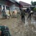 Serma Vanda Duwi Putra Pimpin Pembersihan PAUD Pasca Bencana Alam di Aceh