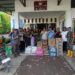 Danramil 0201-16/TM Salurkan Bantuan Sembako kepada Warga Terdampak Banjir di Tanjung Morawa