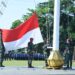 KORPS MARINIR TNI AL GELAR UPACARA PENAIKAN BENDERA