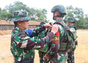 Tingkatkan Profesionalisme Tempur, Kodam XII/Tpr Asah Taktik Operasi Gerilya