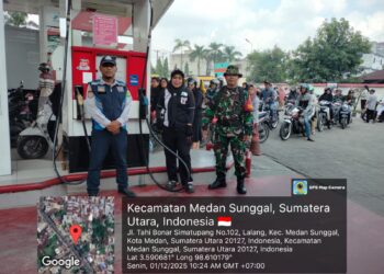 KEGIATAN MONITORING SPBU DENGAN CARA YANG HARMONIS BERSAMA WARGA MASYARAKAT