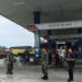 Babinsa Koramil 07/AKB Monitoring Stok BBM di SPBU Simpang Marbau Labura