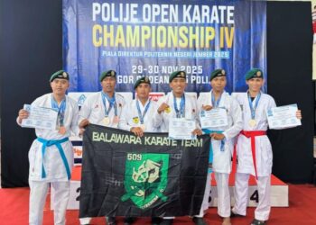 Prajurit Ksatria Condromowo Harumkan Nama Satuan, Raih Juara dalam Event Karate Championship IV Piala Direktur Politeknik Negeri Jember