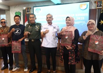 Perkuat Kemandirian Bangsa, Korem 052/Wkr Gelar Komsos Kreatif untuk UMKM dan Pelaku Industri Kreatif