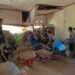 Babinsa Koramil 06/Kampung Dalam Gelar Gotong Royong Bersama Warga Bersihkan Material Longsor di Rumah Warga