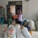 Koramil 12/LP Terima Bantuan Kemanusiaan dari Warga Desa Hajoran untuk Korban Bencana Alam