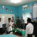 Babinsa Desa Batu Lepuk Sertu Satya Hadinata Hadiri Pelantikan BPD Baru