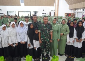 Kunjungi Kodim 0510/Tigaraksa, Danrem 052/Wkr Tekankan Profesionalisme Prajurit dan Dukungan Menuju Indonesia Emas 2045